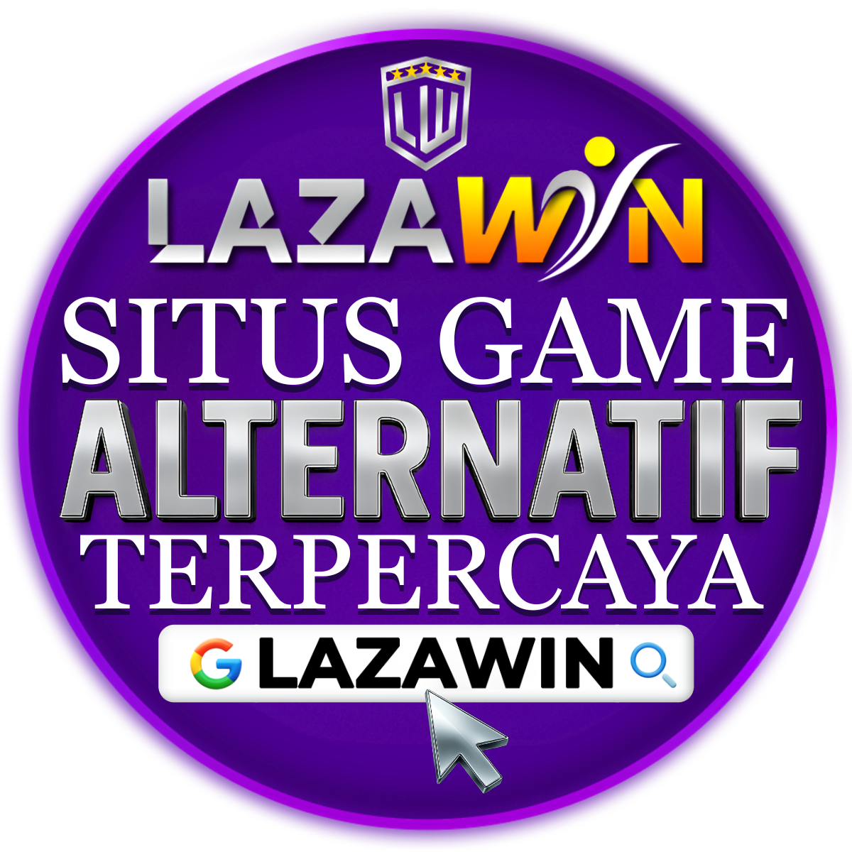 LAZAWIN Logo Bulat Resmi